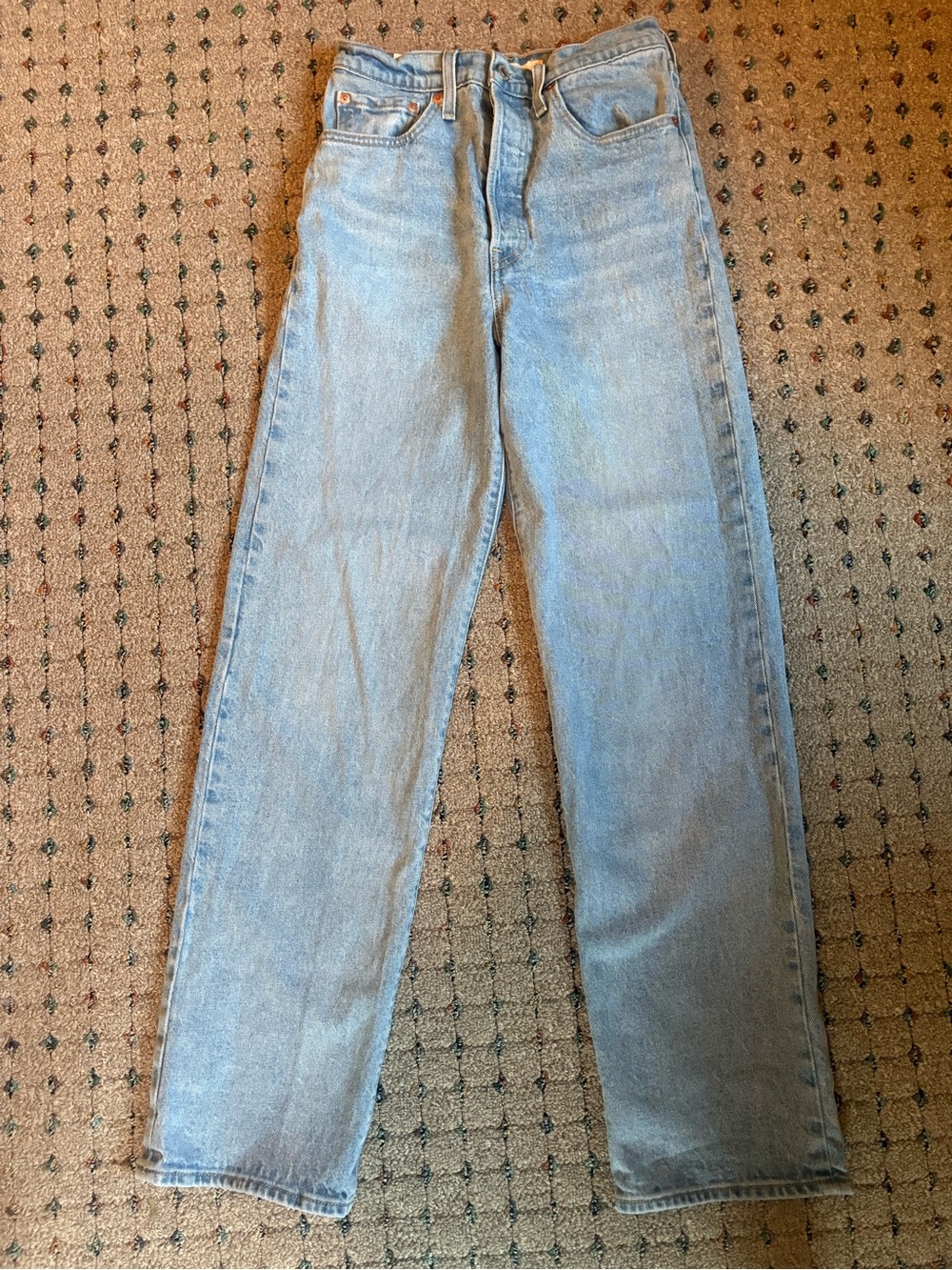 Levi’s Women’s Ribcage Straight Full Length Jeans Size 27 - Picture 6 of 8